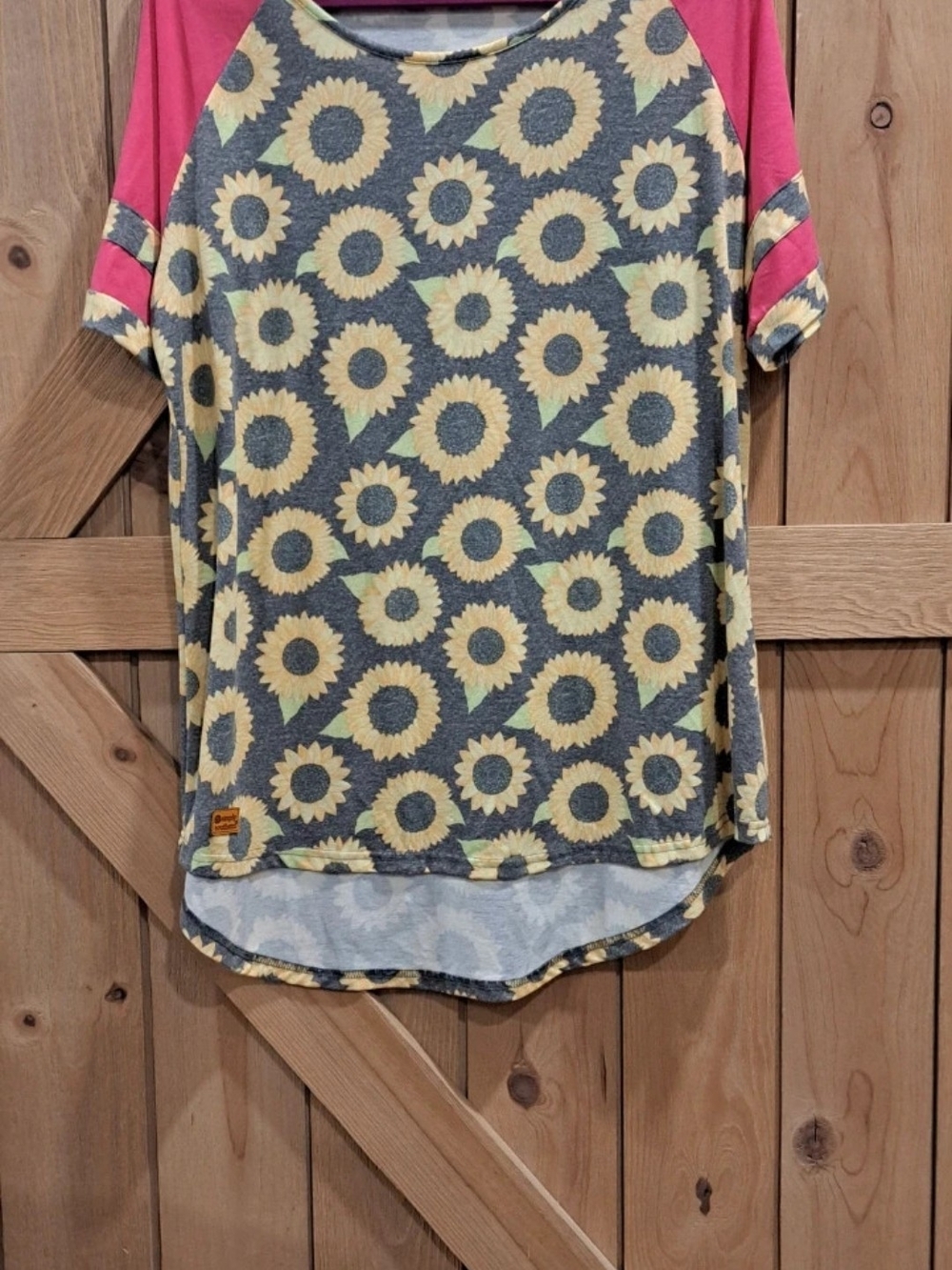 Simply Southern Sunflower Raglan Tee